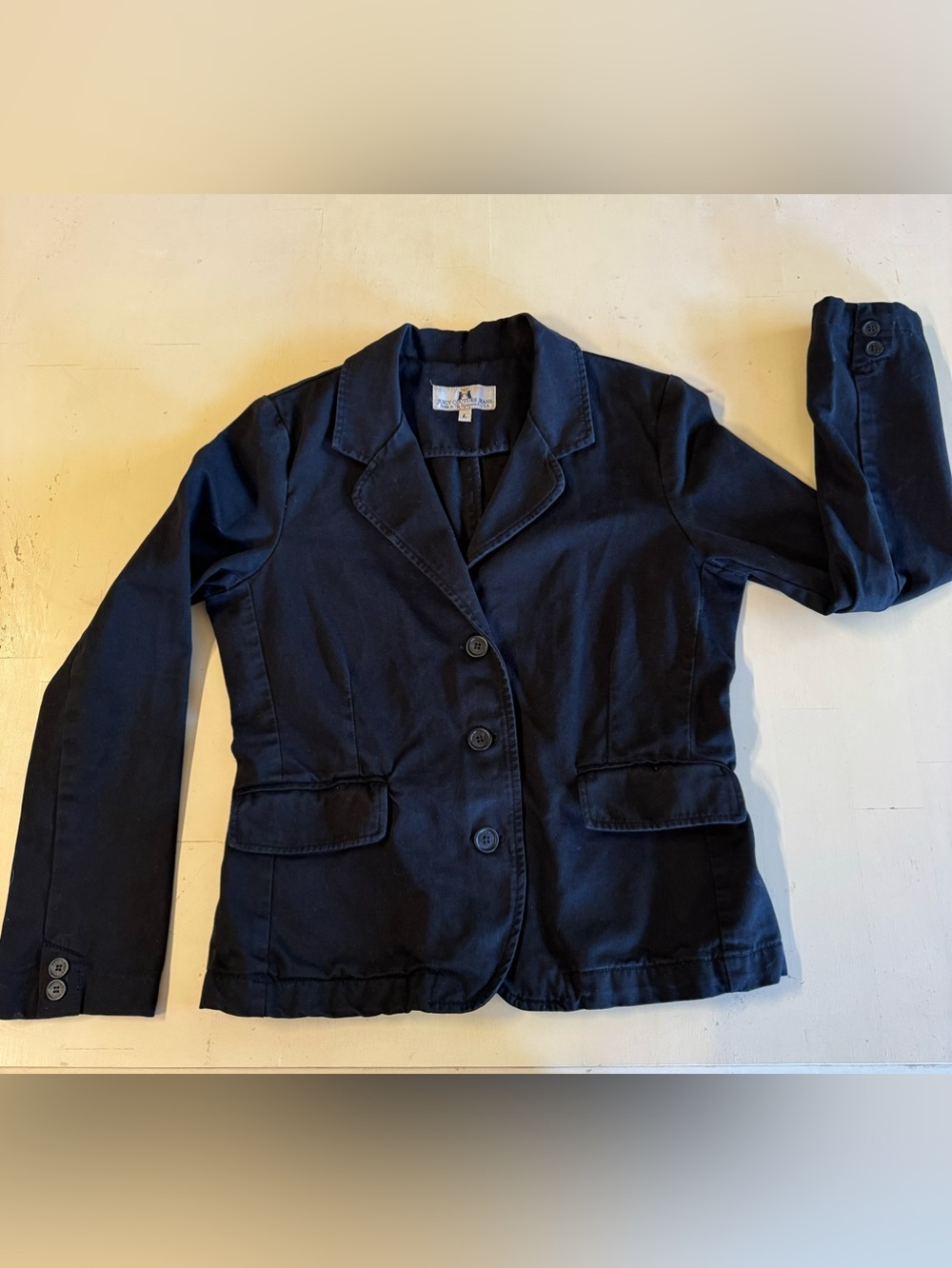 Vintage Juicy Couture Jeans Black Button-Up Blazer in Size Large MADE IN USA 🇺🇸